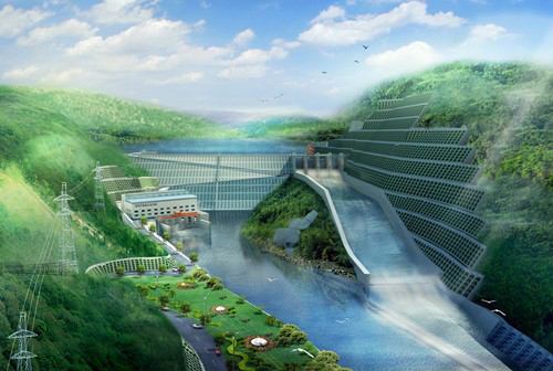 株洲老挝南塔河1号水电站项目